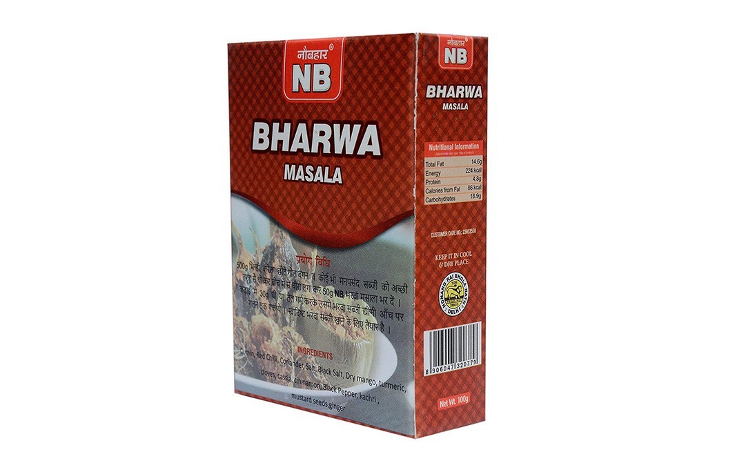 Nau Bahar Bharwa Masala    Box  100 grams